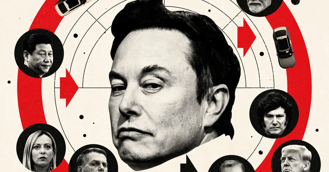 Elon Musk’s Diplomacy: Woo Right-Wing World Leaders. Then Benefit.