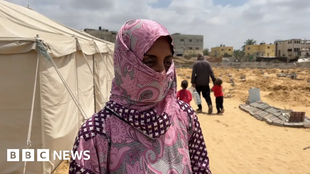 Israel-Gaza war: ‘My children cling to me as dogs raid Rafah graves near our shelter’