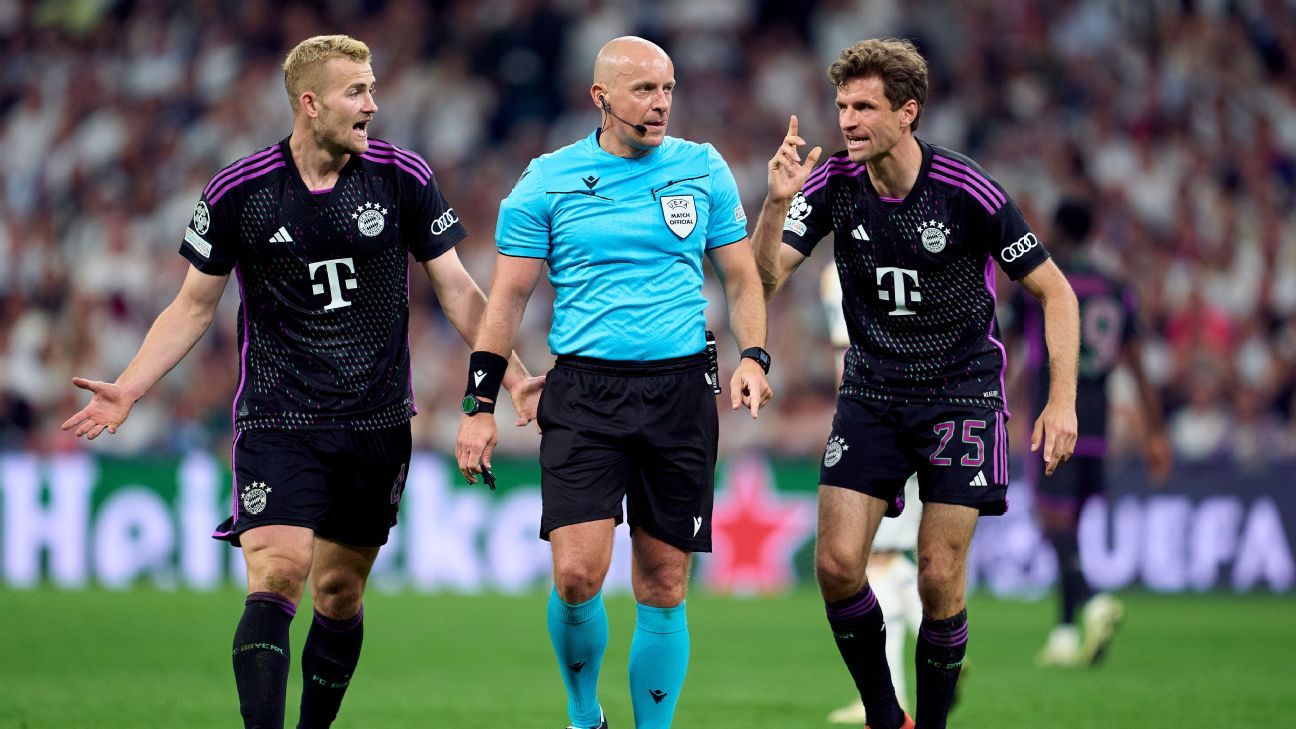 Bayern’s De Ligt slams offside call as ‘disgrace’ in UCL exit