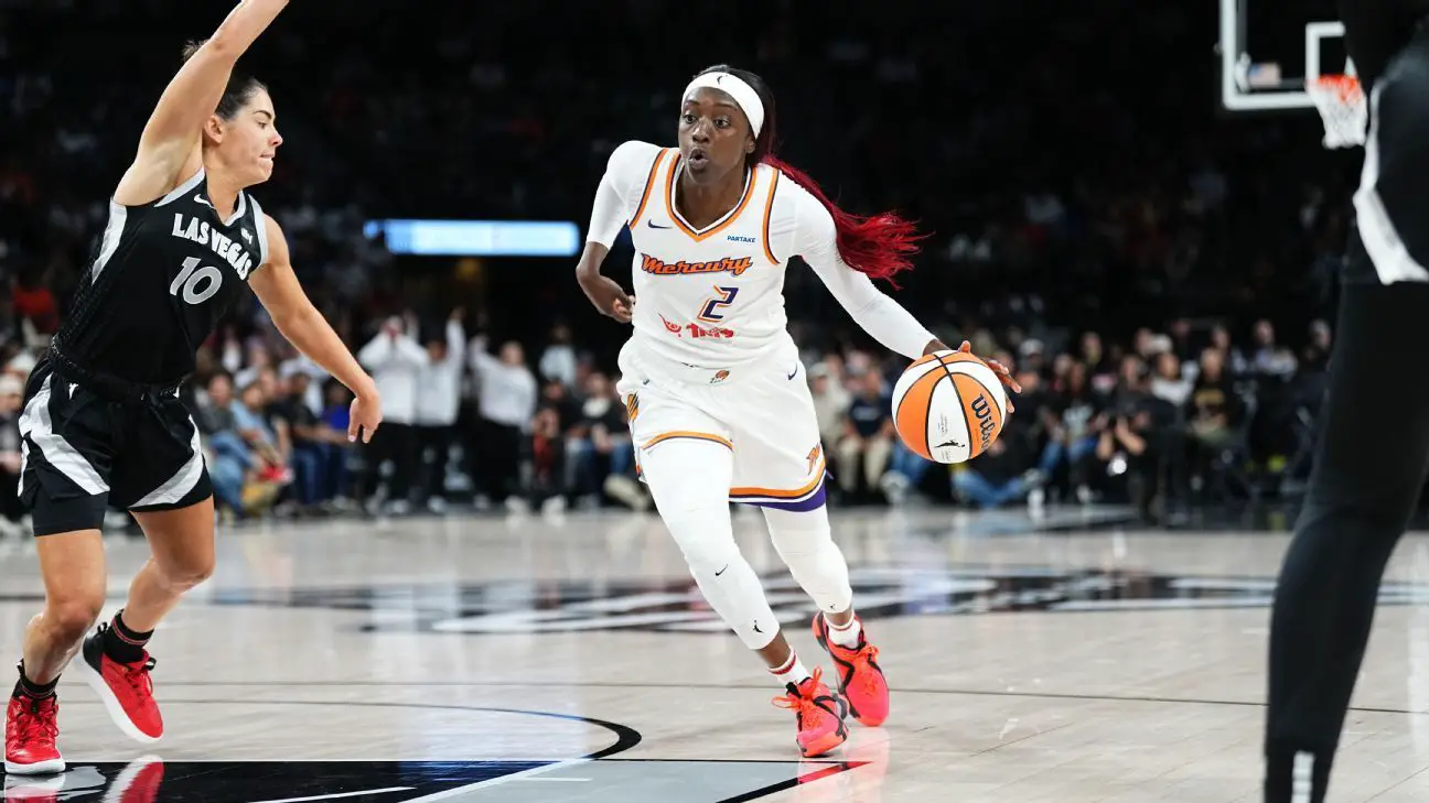 Kahleah Copper scores 37 points to lead Mercury past Aces