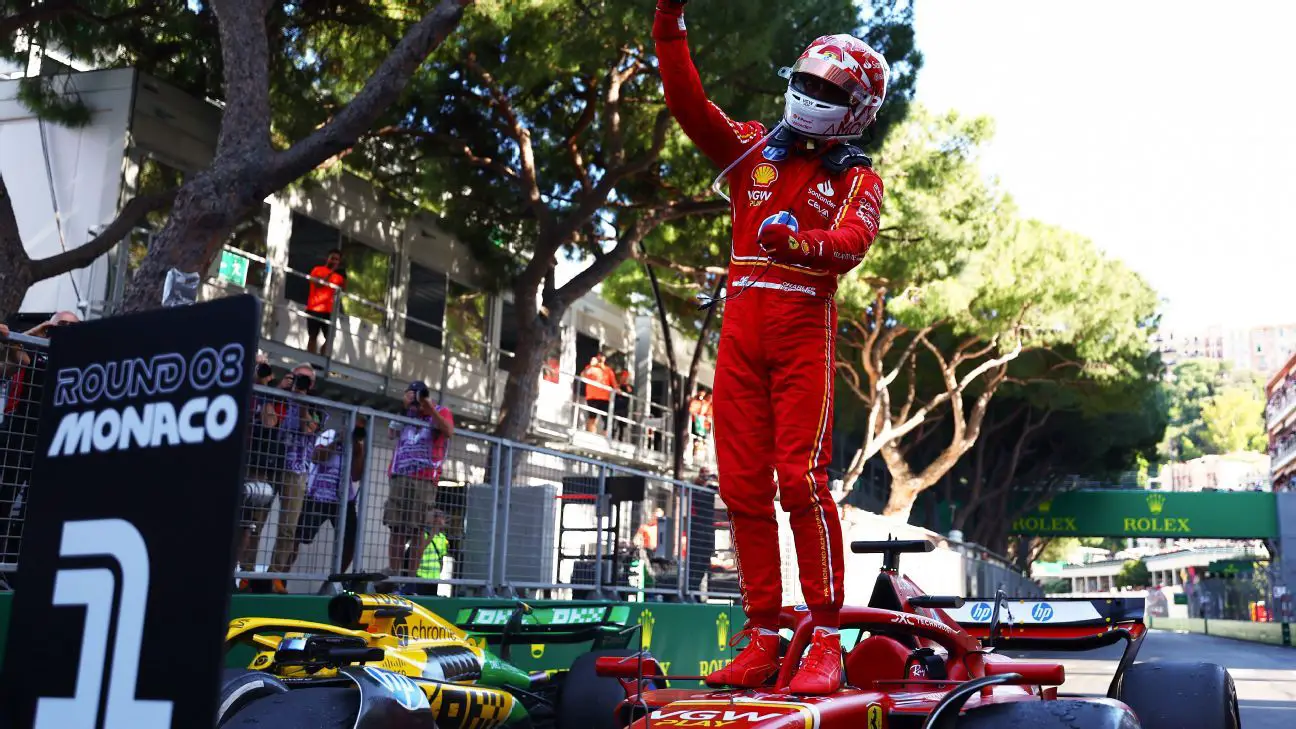 Leclerc’s Monaco win brings emotional end to home-soil curse