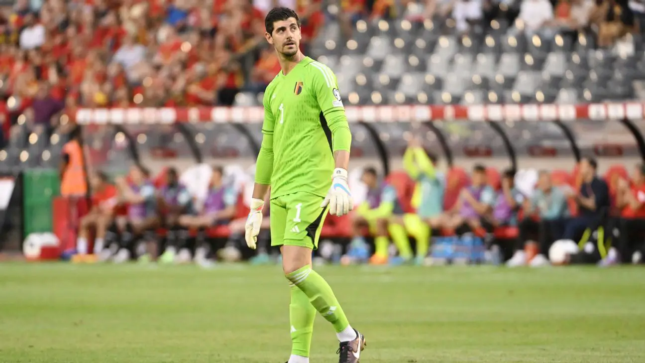 Euro 2024: Belgium omit Thibaut Courtois from 25-man squad