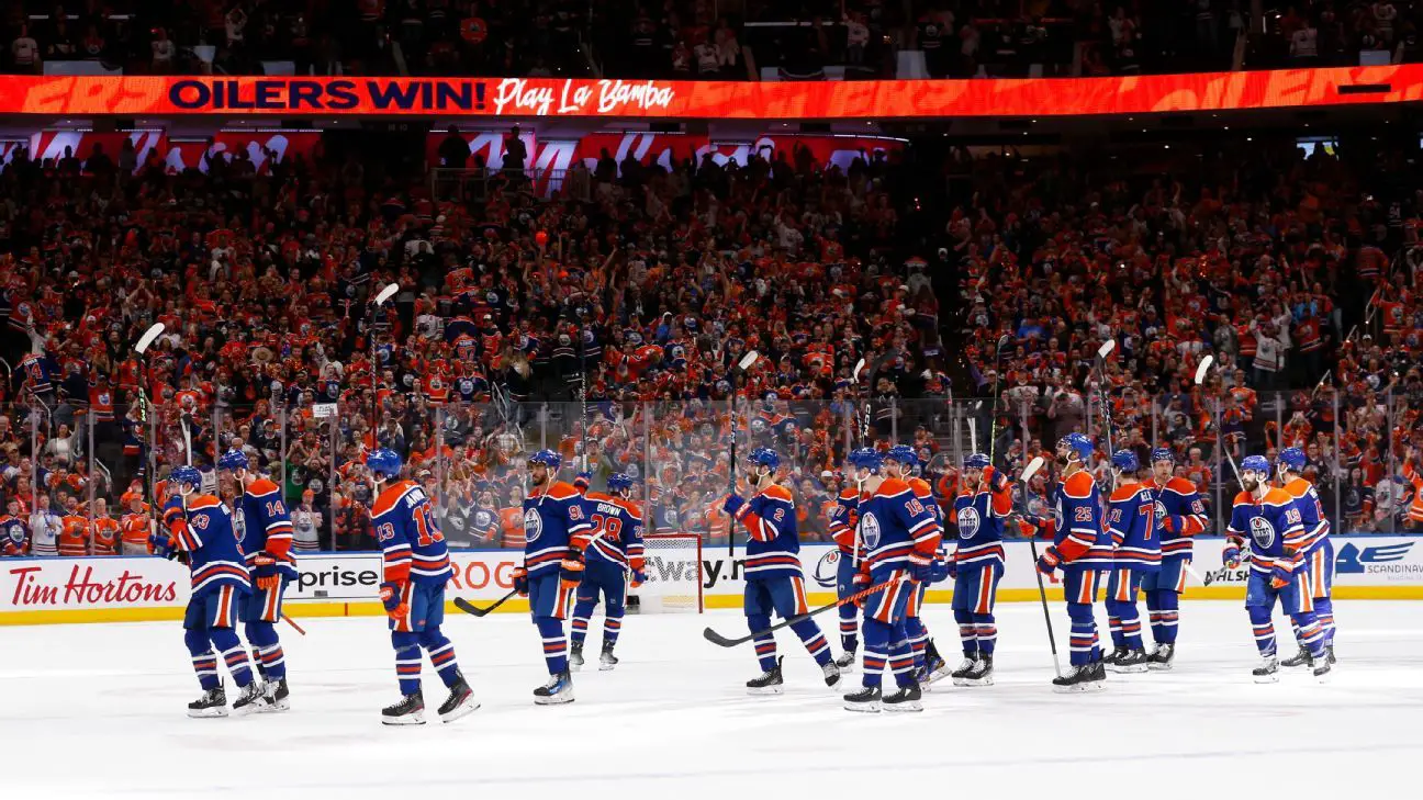 Oilers rally for Game 4 win, pull even with Stars in West final