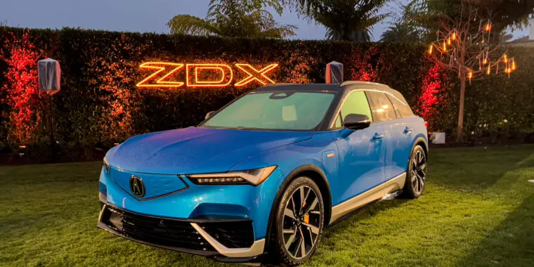 The 2024 Acura ZDX Type-S: This electric SUV feels polished but heavy