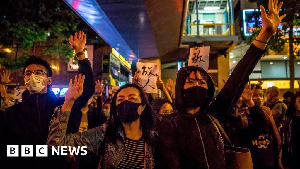 Hong Kong bans protest anthem after court case win