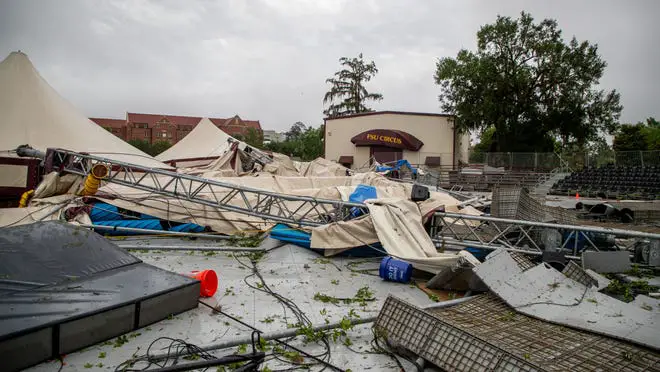 Storm damage reports roll in, 80K out of power