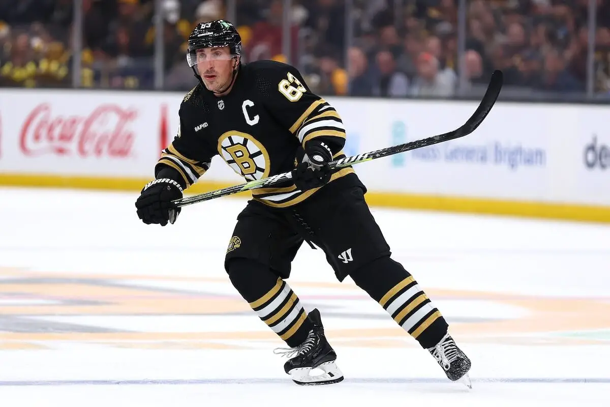 Brad Marchand out for Game 4 vs. Panthers after collision with Sam Bennett: ‘It pisses off everyone’