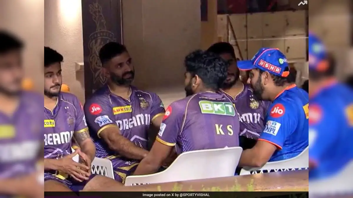 Rohit Sharma’s Surprise Meeting With KKR Stars After ‘Leaked Chat’ Triggers Speculations