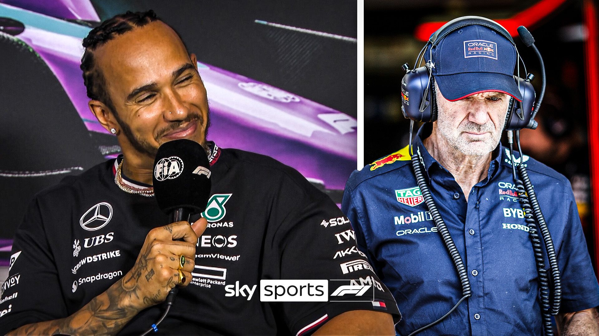 Newey 'very flattered' by Hamilton hope of Ferrari union