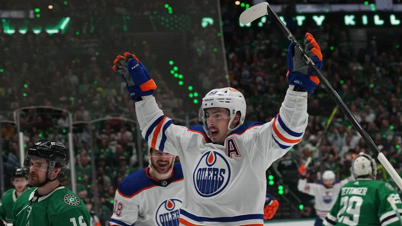 Oilers beat Stars in Game 5, take 3-2 lead in West finals