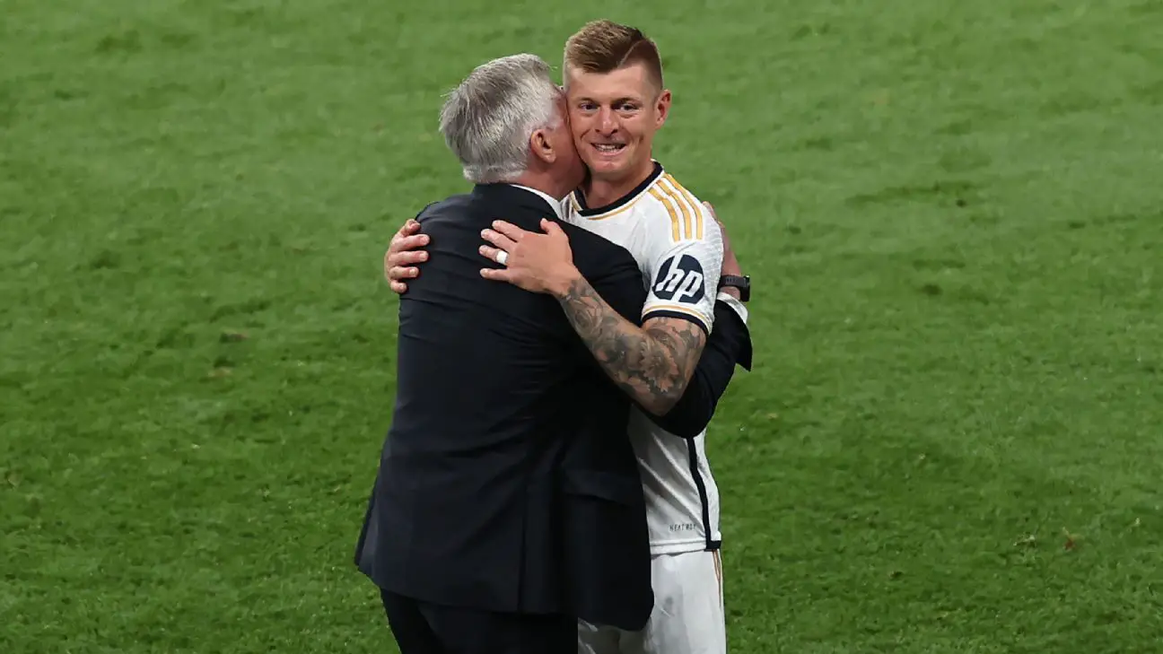 Real Madrid want Toni Kroos U-turn on retirement – Ancelotti