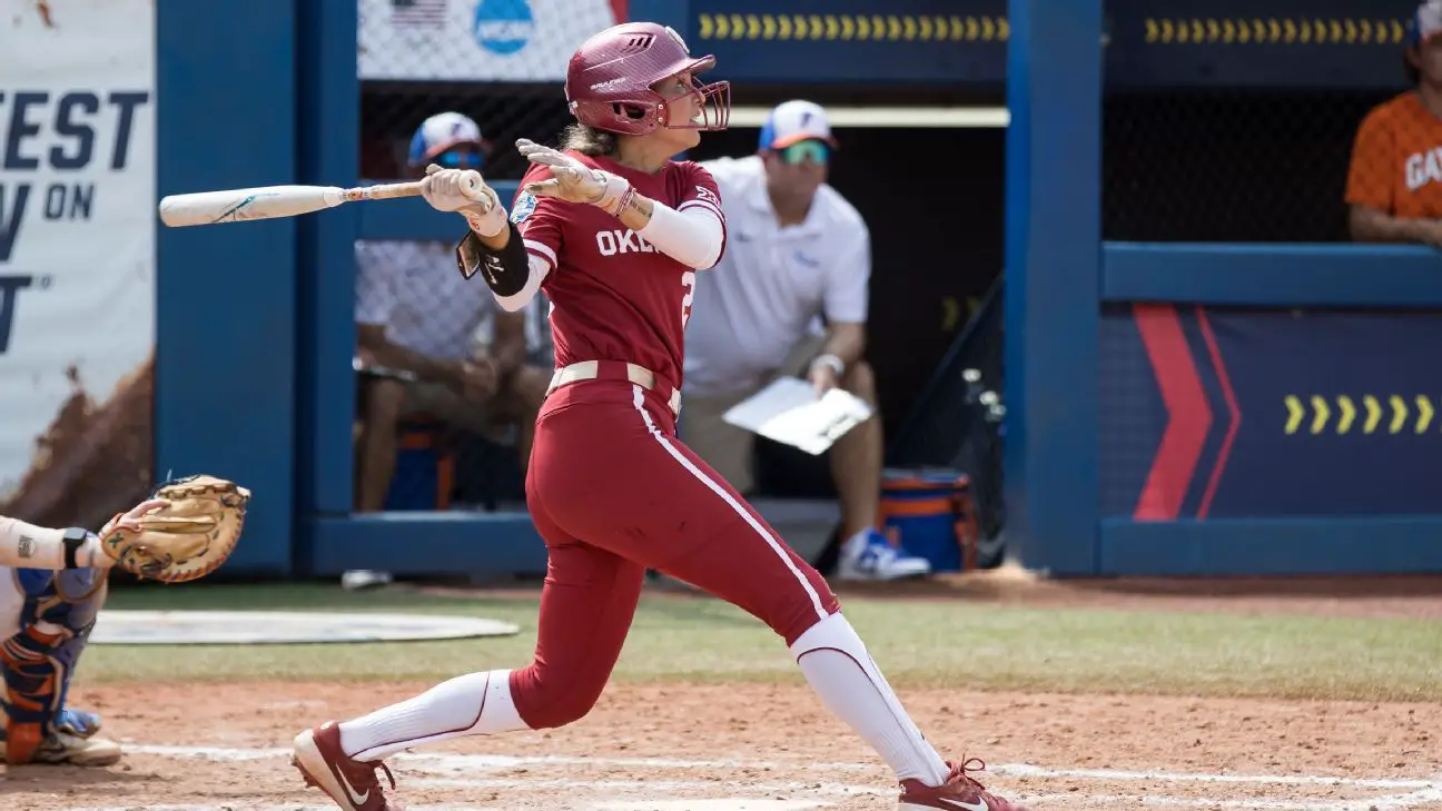 Oklahoma back in WCWS finals with walk-off win over Florida