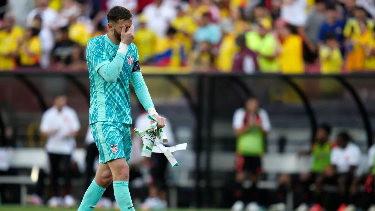 U.S. lopsided loss to Colombia down to more than 3/10 Turner