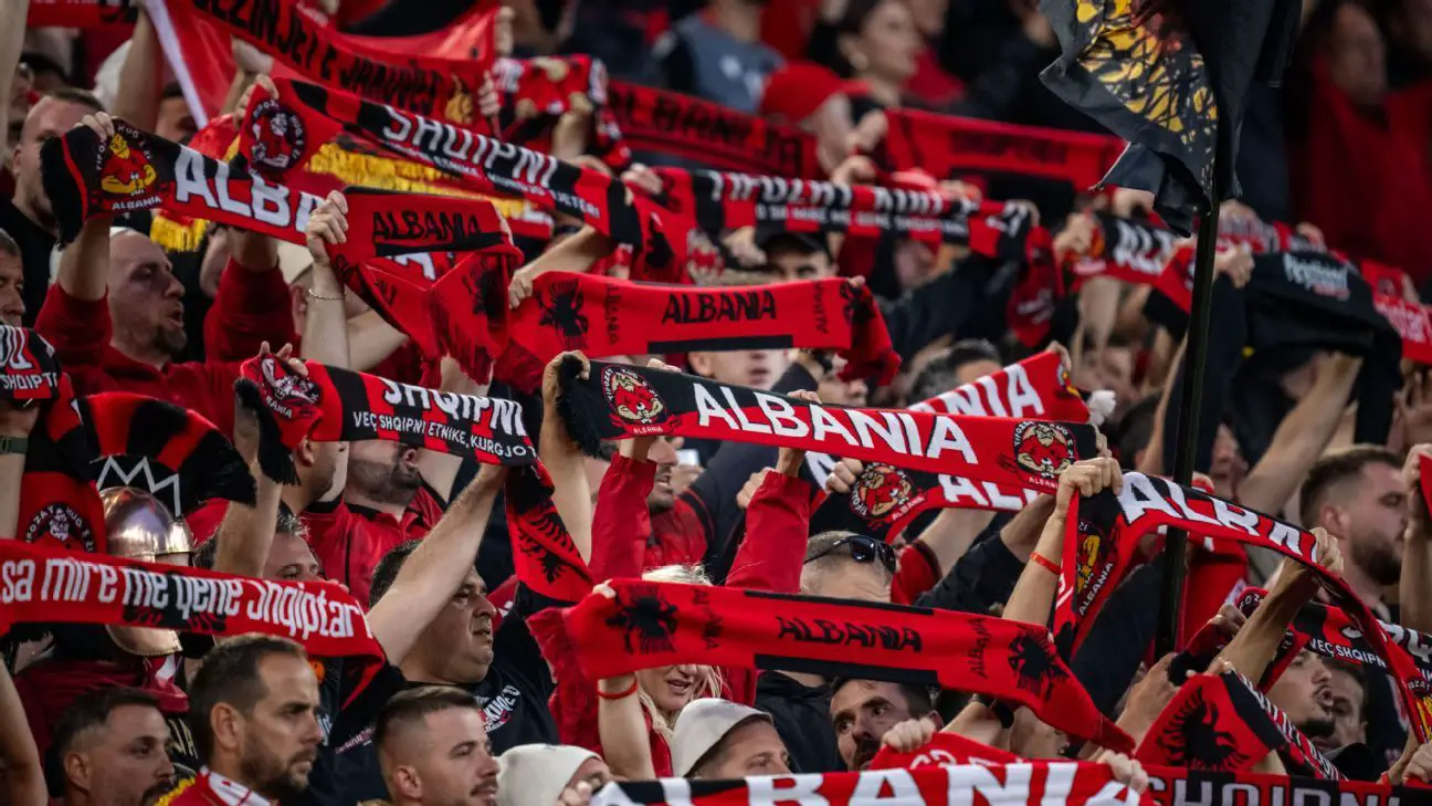 UEFA charges Albania over provocative message, fireworks