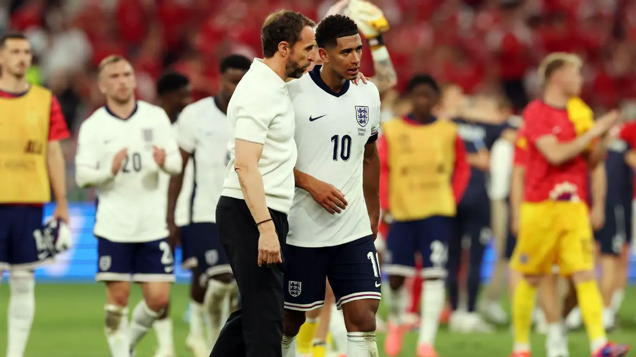 Southgate’s midfield experiment fails as England labour