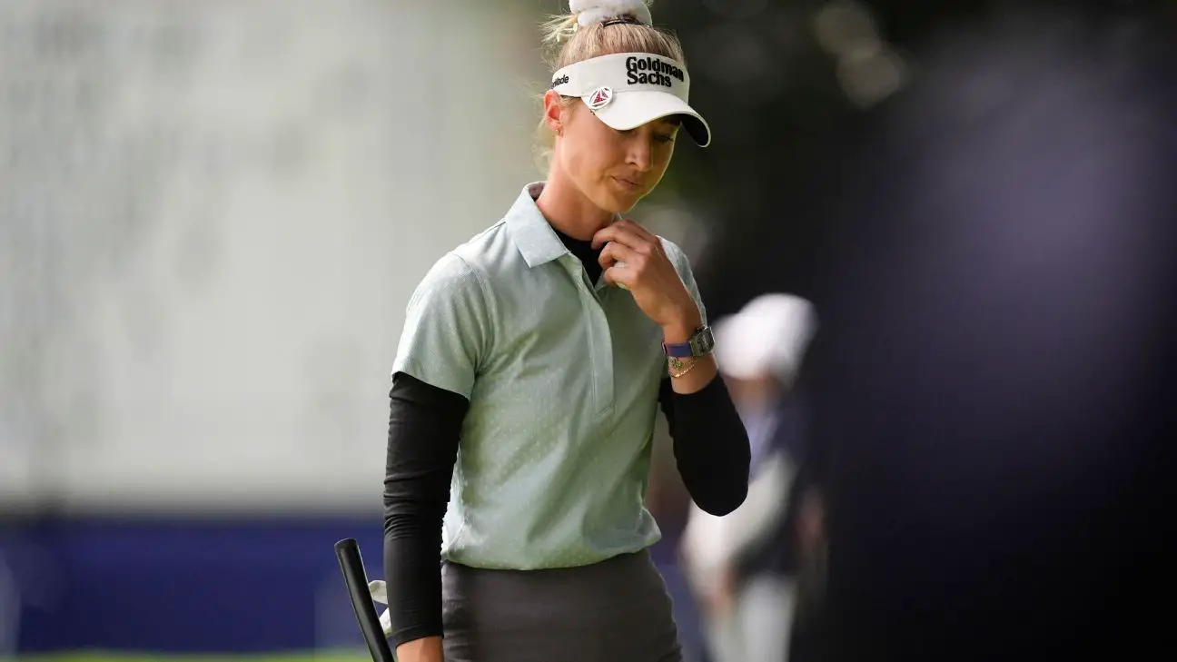 Nelly Korda misses cut again after shooting 81 at Women’s PGA