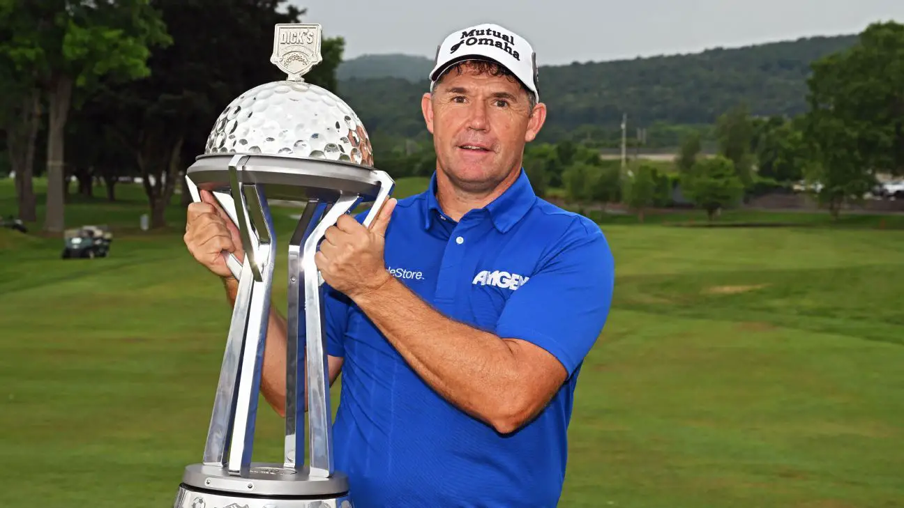 Padraig Harrington wins Champions event for 3rd straight year