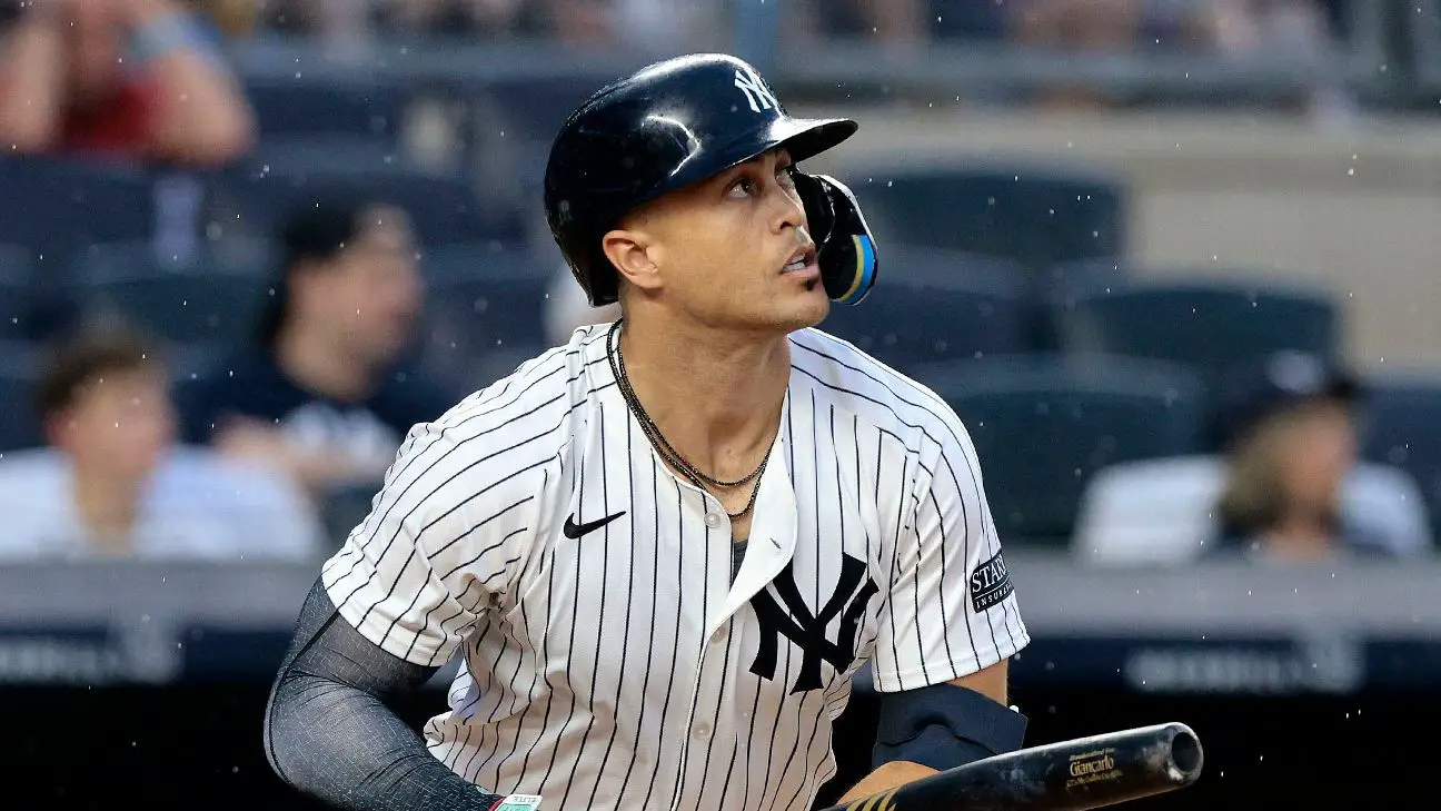 Yankees’ Giancarlo Stanton goes on IL with strained hamstring