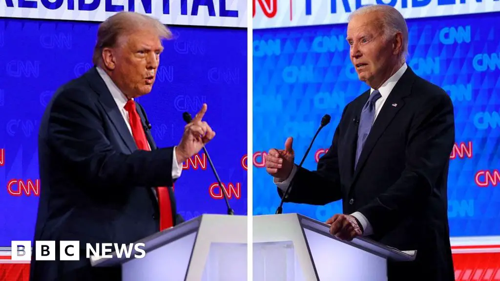 Watch key moments from Biden and Trump’s first debate