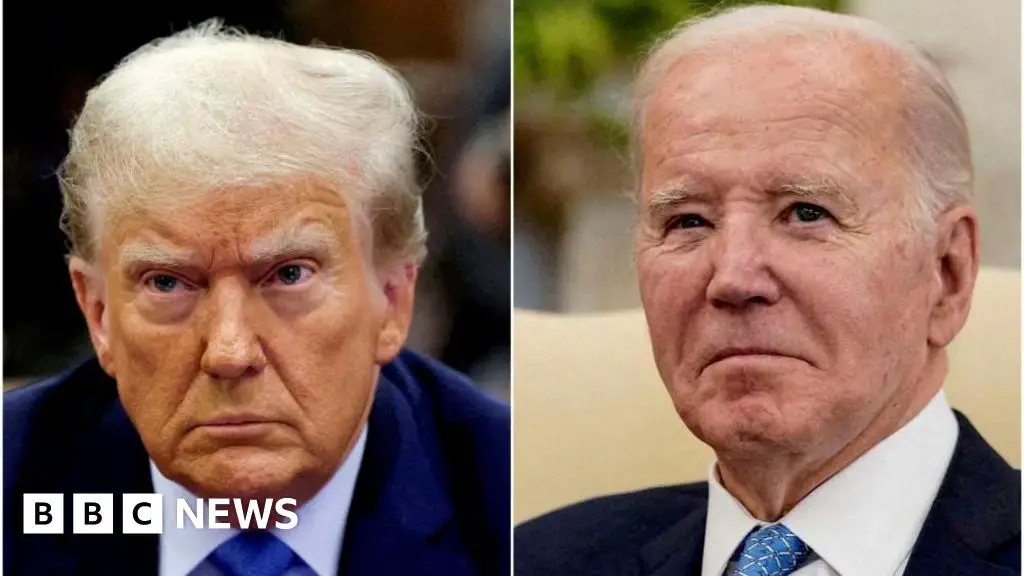 Donald Trump and Joe Biden prepare ahead of the first 2024 debate