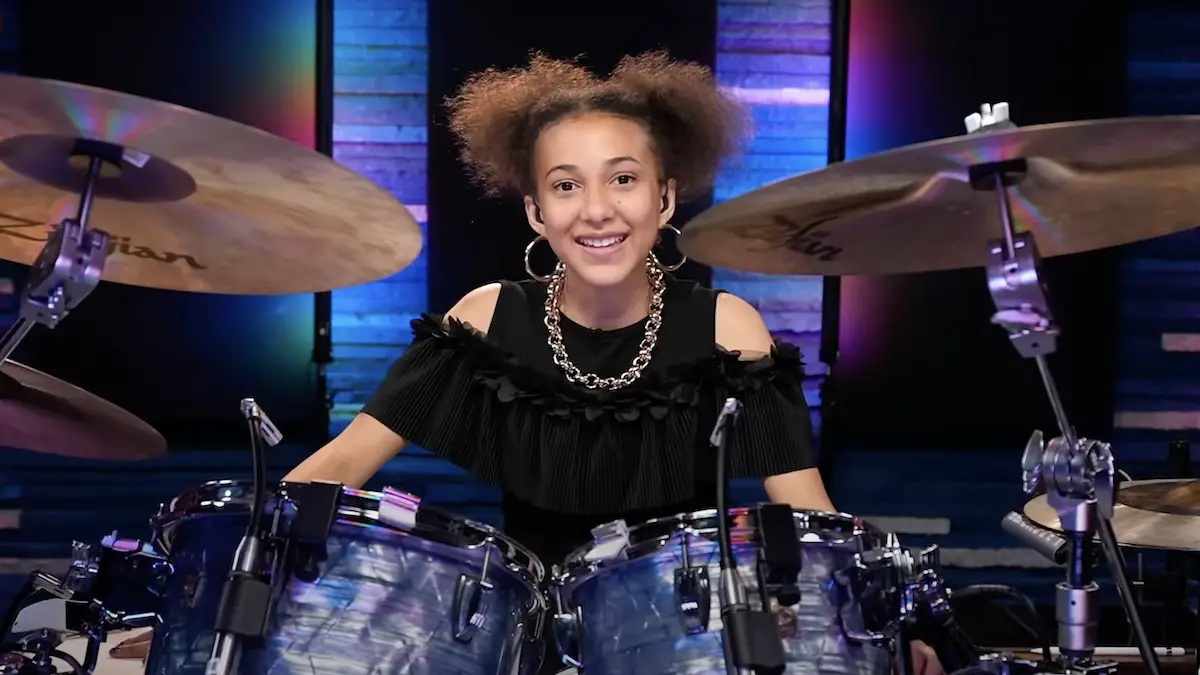 Nandi Bushell Plays Dio’s “Holy Diver” on Drums for First Time