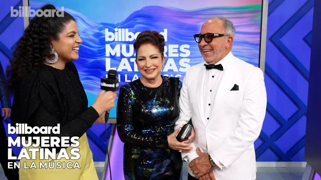 Gloria & Emilio Estefan Talk Being Inspired By Celia Cruz, Being Honored with The Icon Award & More | Billboard Mujeres Latinas En La Música