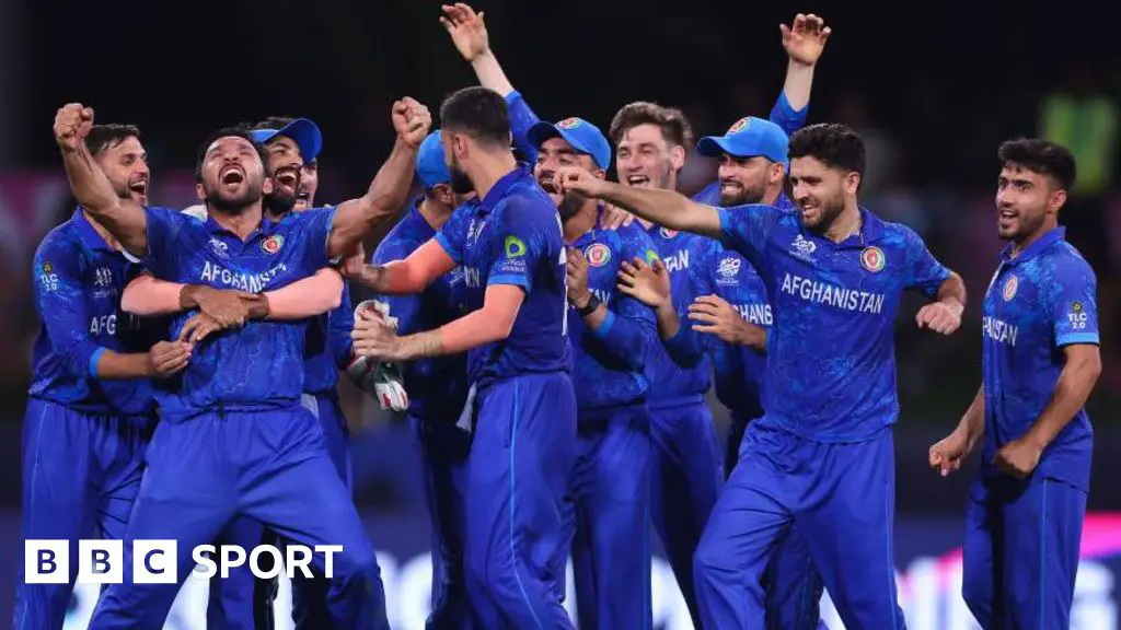 T20 World Cup results: Afghanistan shock Australia to keep semi-final hopes alive