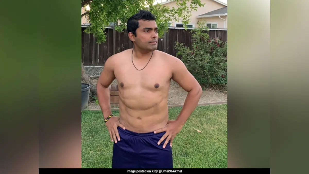 Attention Please”: Ignored Pakistan Star Umar Akmal Flaunts Abs, Fans Say “Thanks To AI