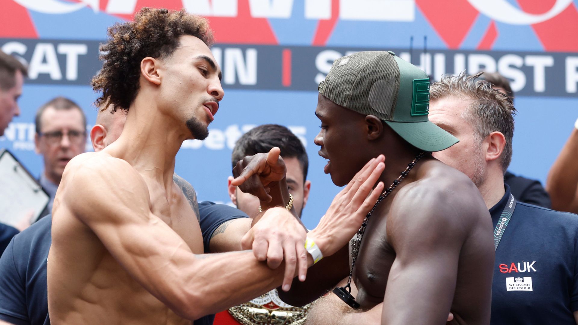 Whittaker to Arenyeka: 'Be careful what you ask for!'