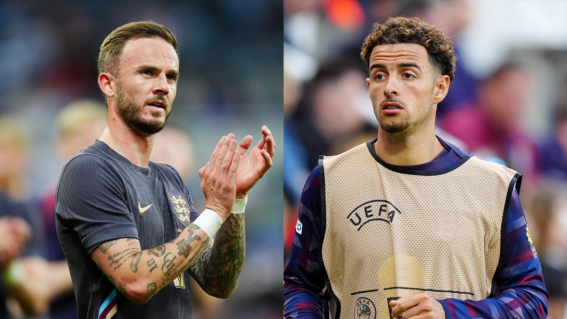 Maddison and Jones left out of final England Euro 2024 squad