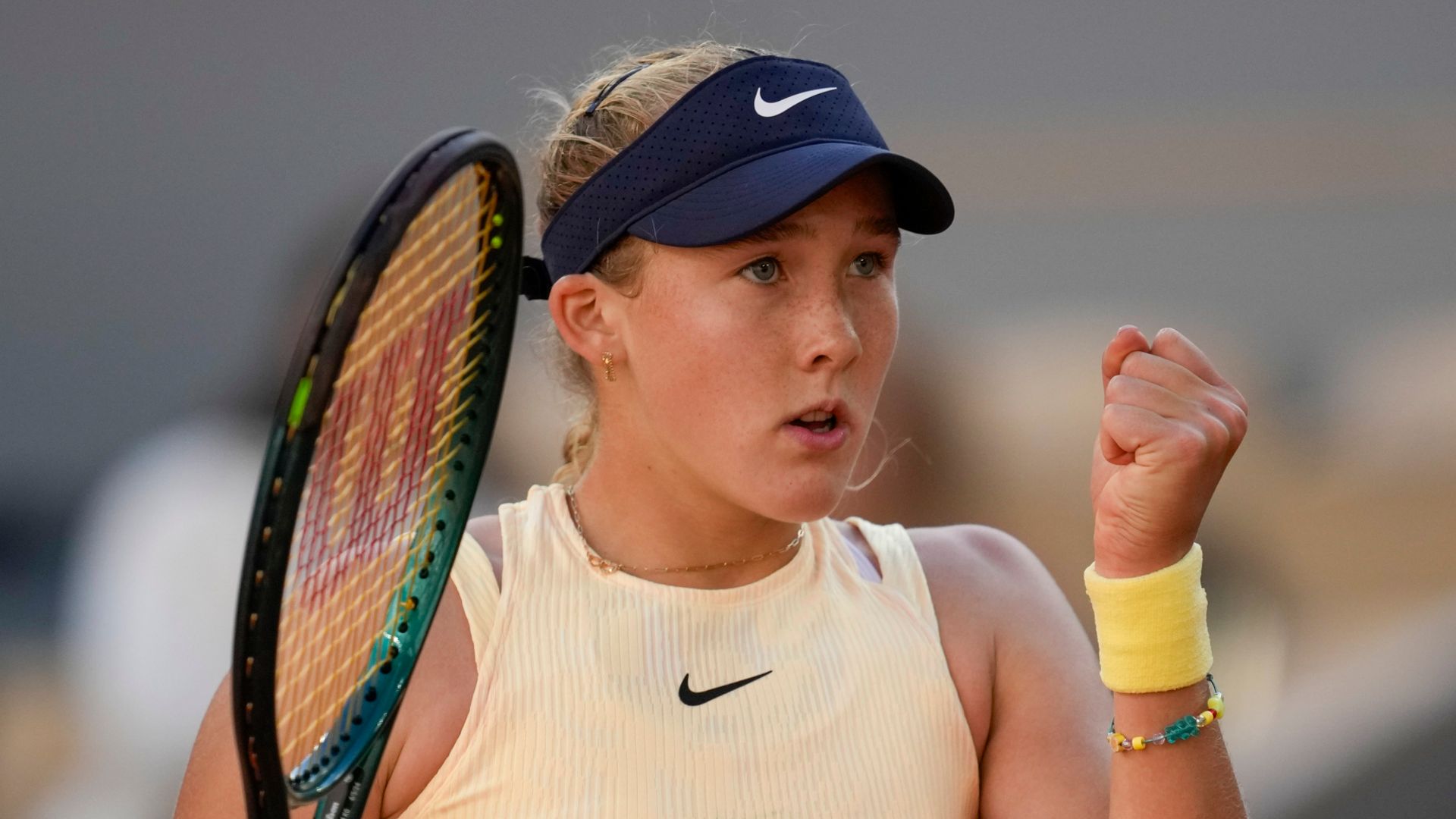 Seventeen-year-old Andreeva stuns Sabalenka to reach semi-finals