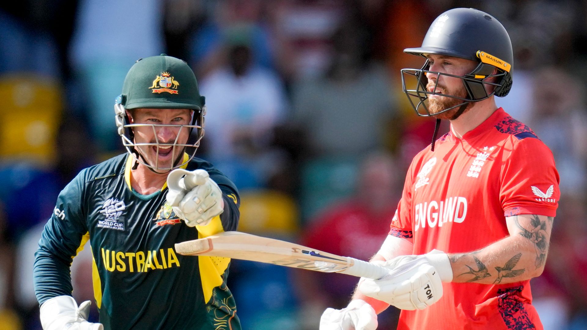 England in trouble at T20 World Cup after defeat to Australia