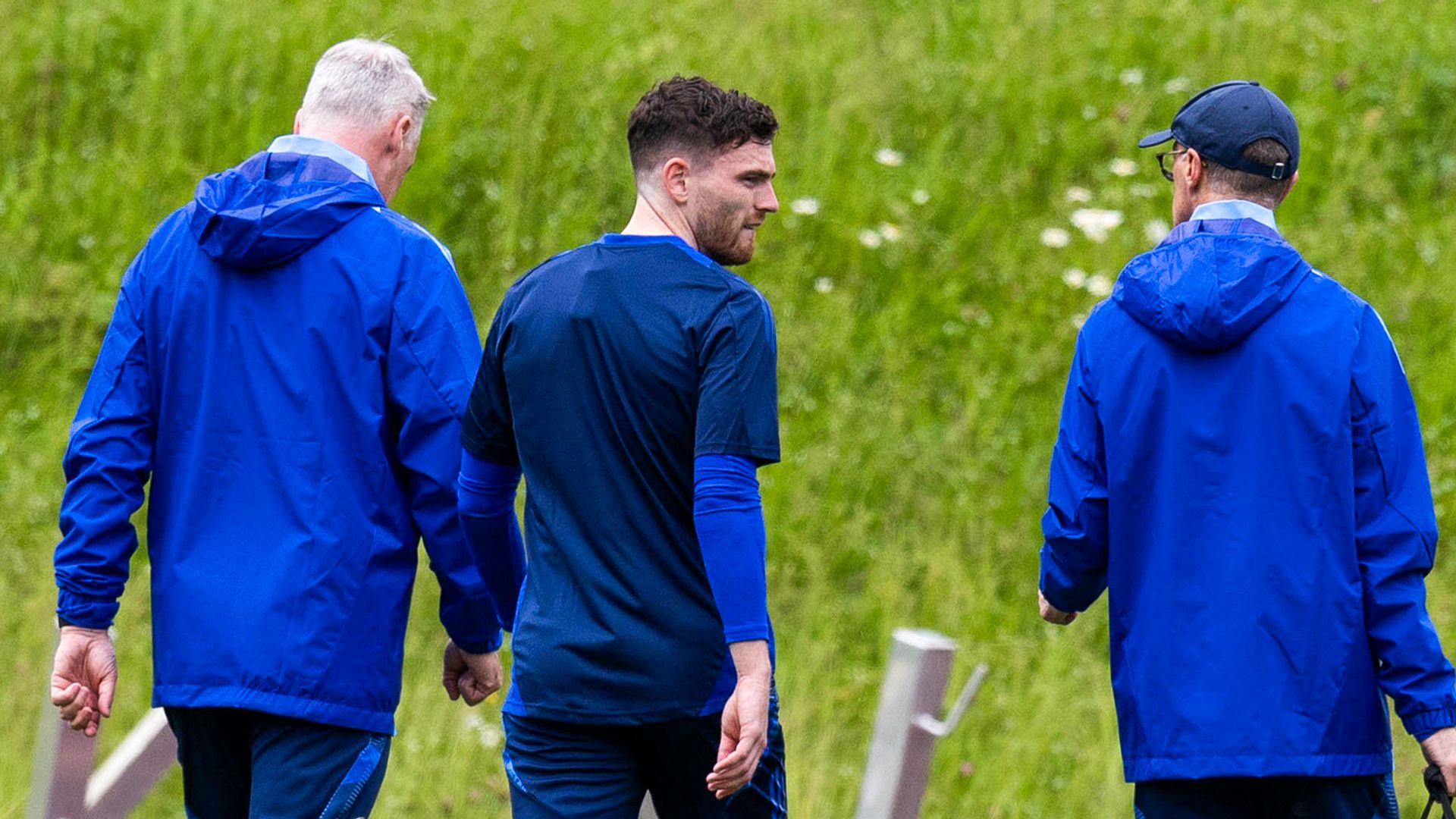 Relief for Scotland as Robertson's training absence a 'precaution'