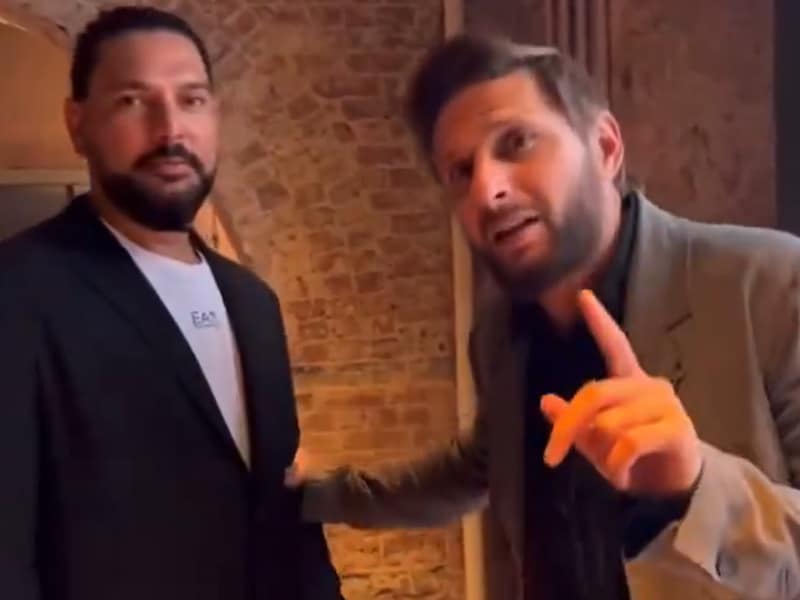 “Told You Pakistan Will Win”: Yuvraj Singh’s Chat With Shahid Afridi Breaks Internet – Watch