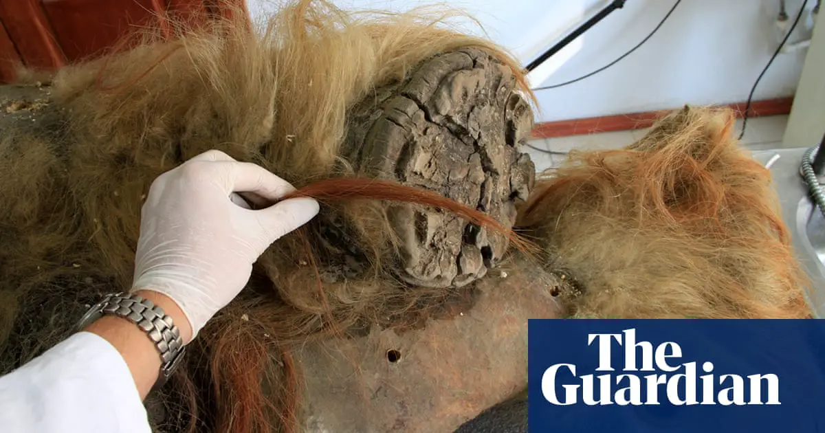 Mulleted mammoth called Chris Waddle helps scientists crack creatures’ genetic code | Science