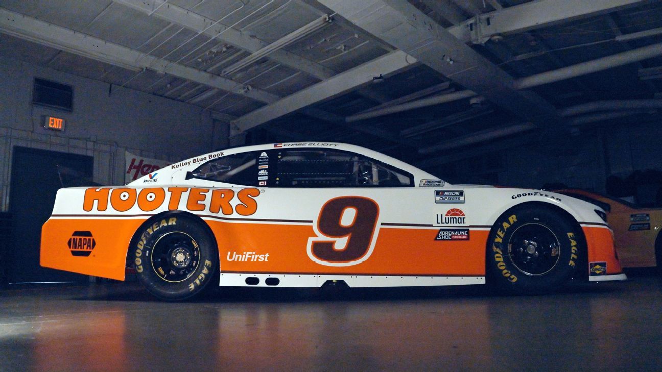 Hendrick Motorsports drops sponsor after Hooters can’t pay bills