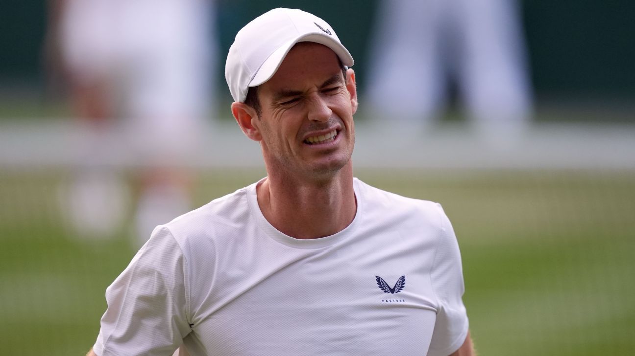 Wimbledon: Andy Murray’s farewell begins with doubles defeat