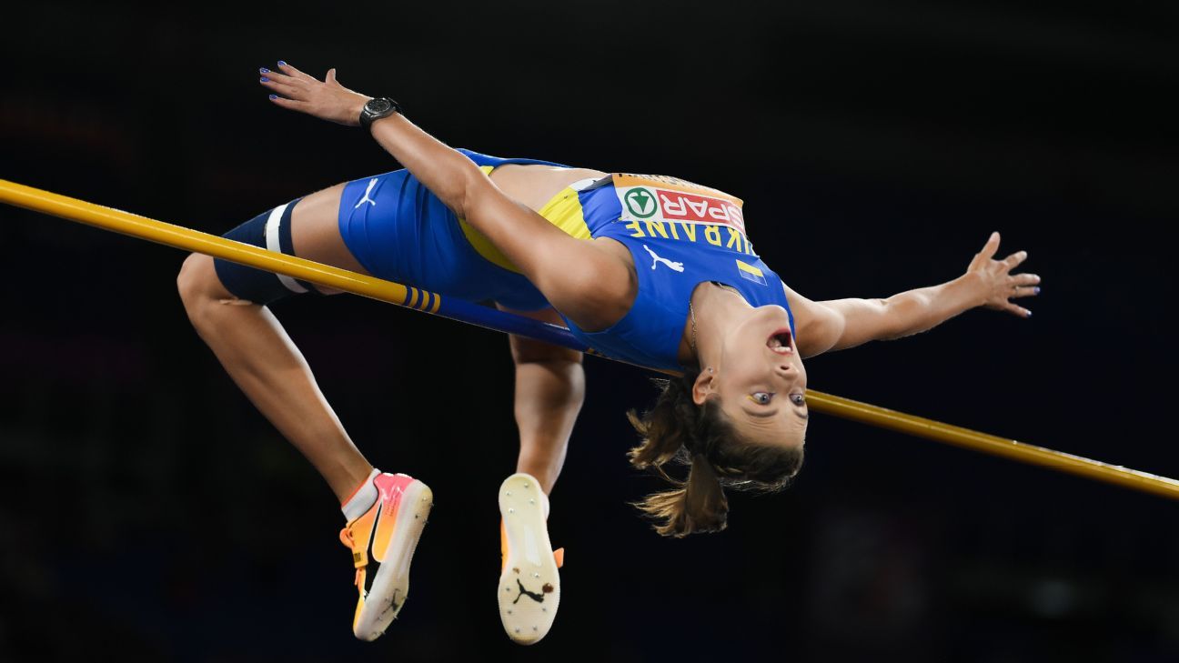 Yaroslava Mahuchikh sets women’s high jump world record