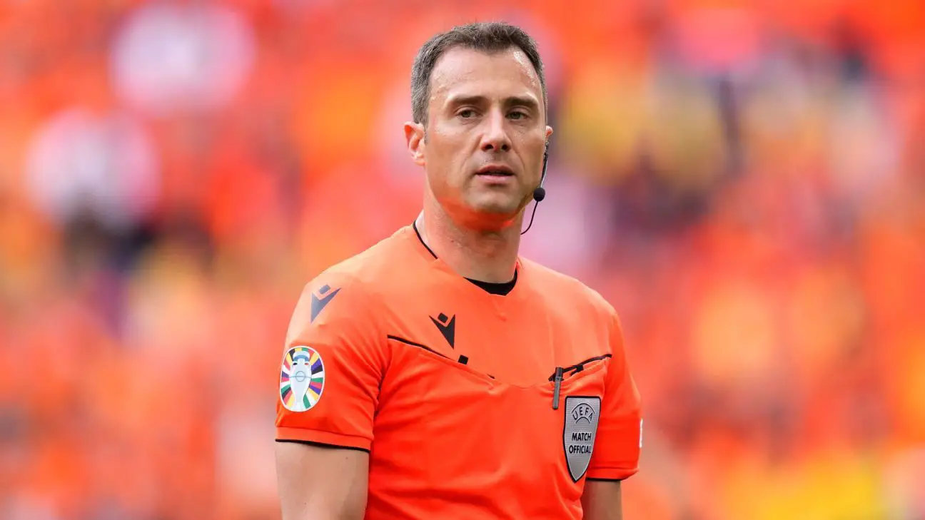 Euro 2024: England-Netherlands ref served match-fixing ban