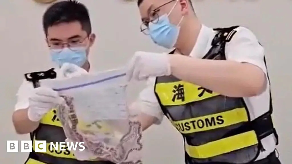 Man caught smuggling 100 snakes in his trousers into China