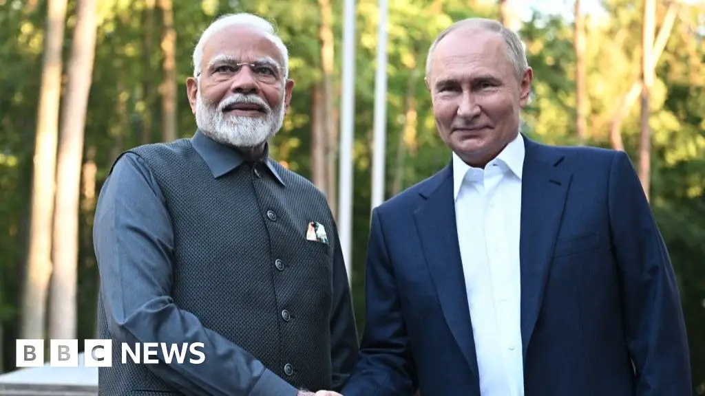 Indian PM’s balancing act as he meets Putin