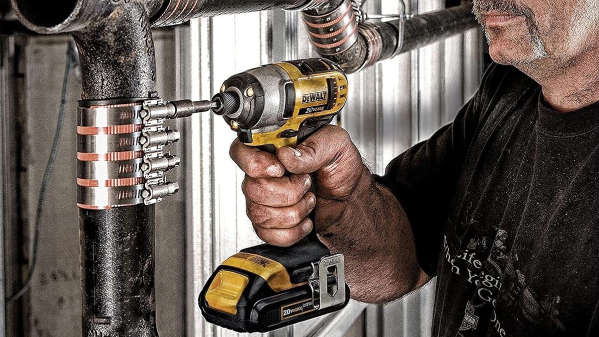 Prime Exclusive Deal on this six-piece DeWalt cordless drill and impact drive kit for 46% off on Amazon