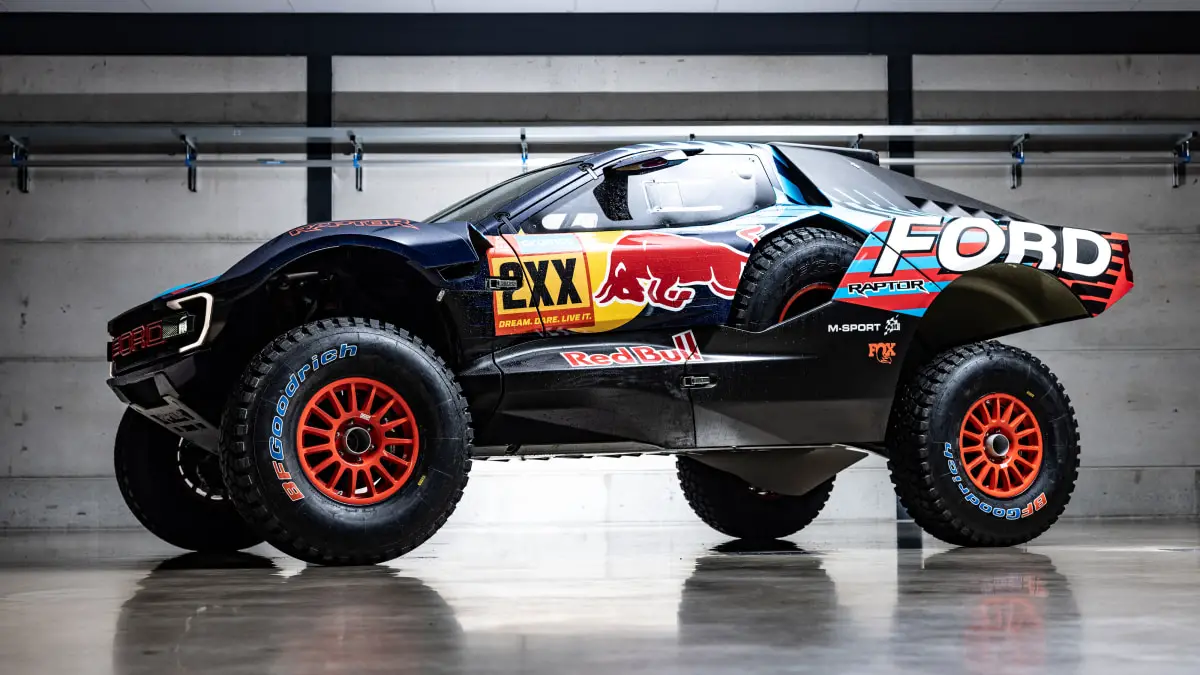 Ford Raptor T1+ debuts at Goodwood with sights set on the Dakar Rally