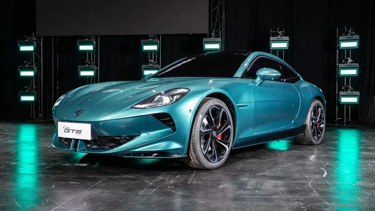 MG Cyber GTS concept is a gorgeous coupe version of the electric convertible