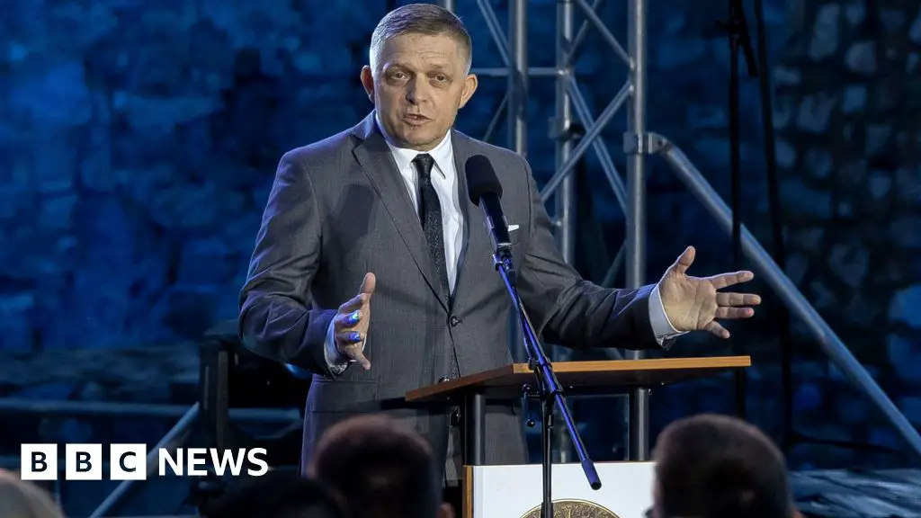 Slovak PM makes first public appearance since assassination attempt