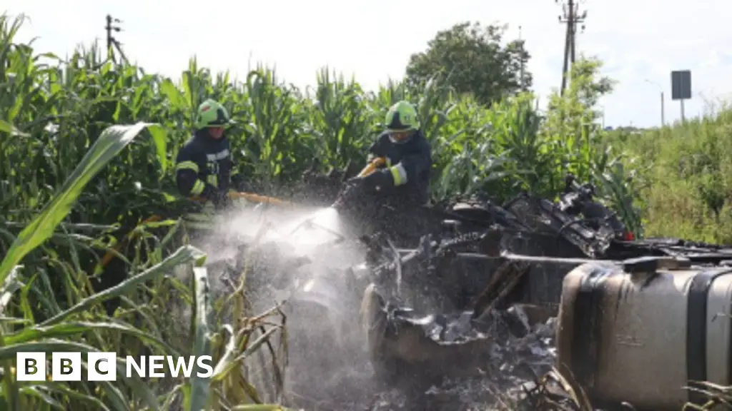 Lorry collides with minibus killing 14 in western Ukraine