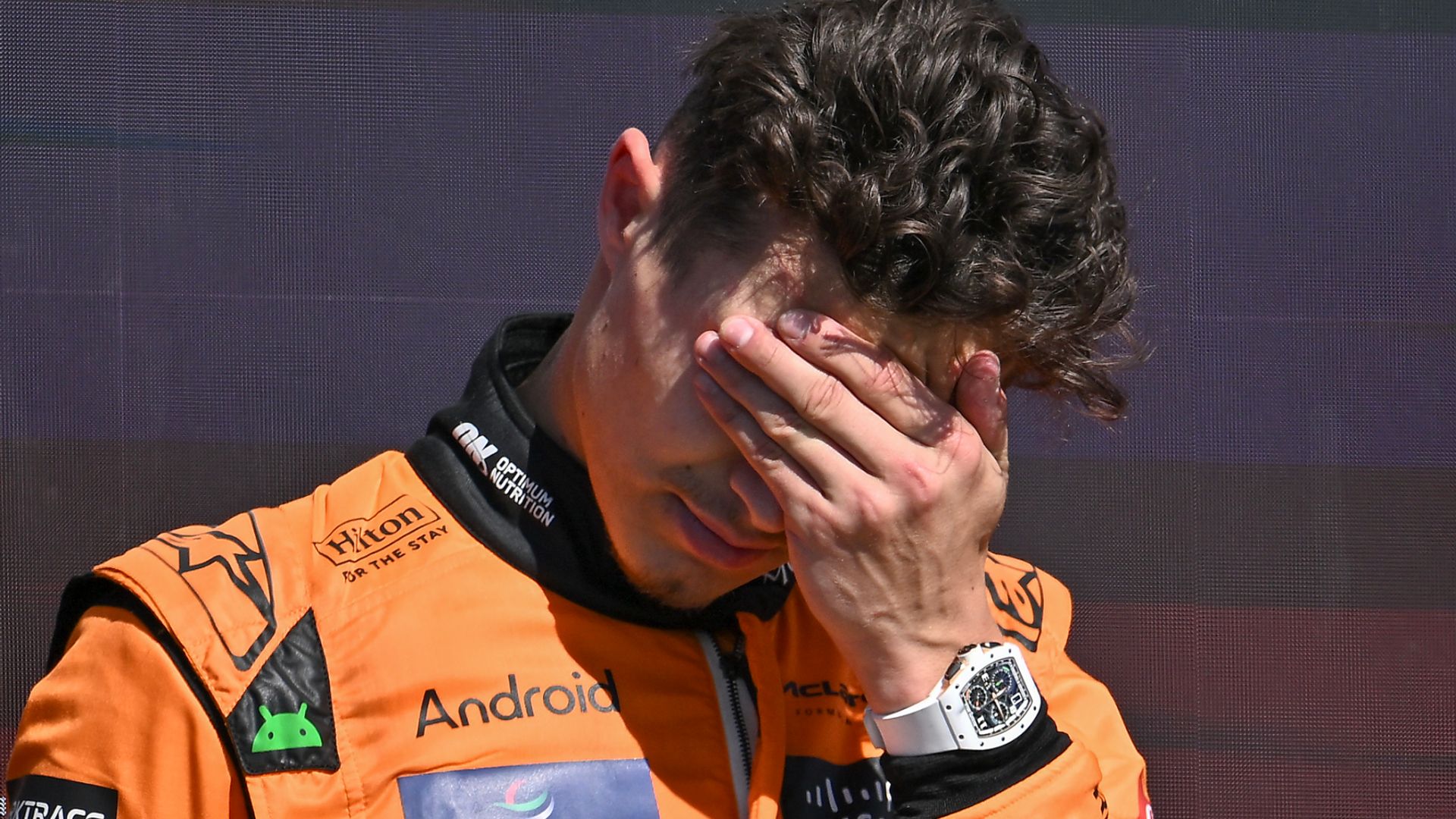 Norris 'fed up' as McLaren admit to British GP errors